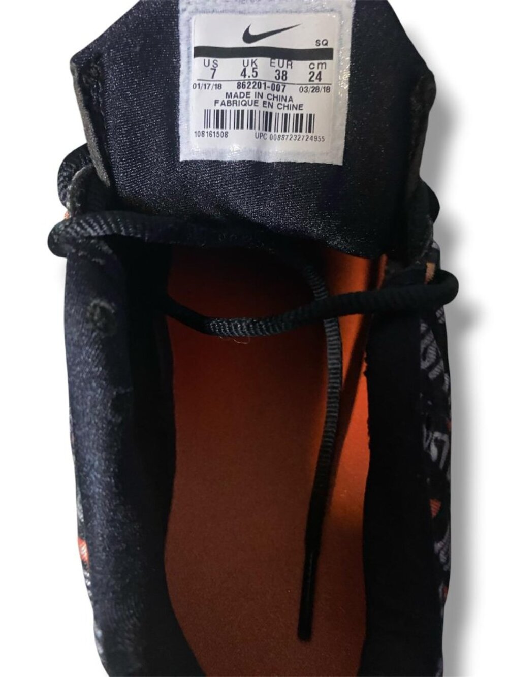 Nike Air Max Plus Just Do It Pack Black (Women's) Size 7 - Picture 8 of 9